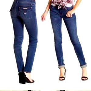 Hudson Jeans Collin Flap Skinny Jean in Mars, Button pockets EUC 28